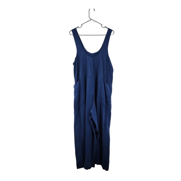 Flax by Angelheart Vintage Women's 100% Silk Sleeveless Jumpsuit - M - Picture 6 of 7